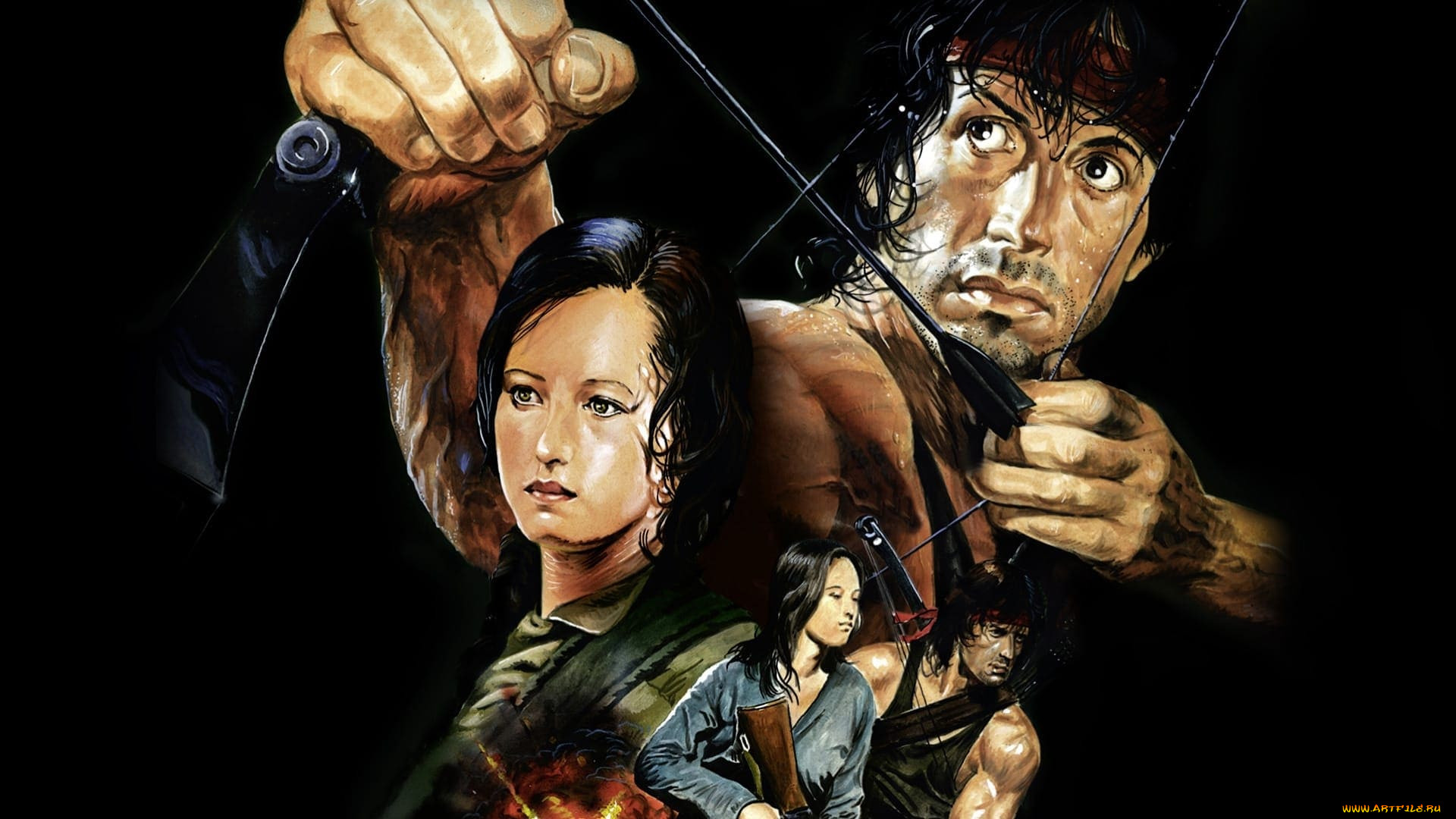 rambo,  first blood part ii  , 1985, , ,  , , , , , , , , , , , 